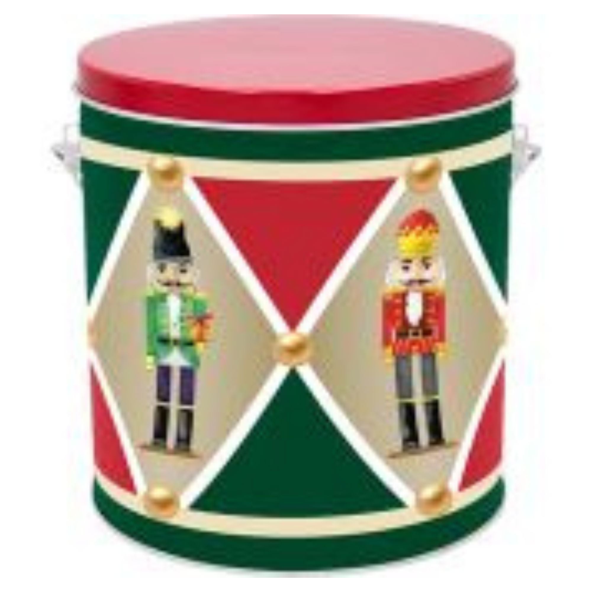 1 Gallon Nutcracker-Free Shipping Holiday Tin Pops Corn