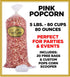 Bulk Pink Gourmet Popcorn Pops Bulk Popcorn Bags. Made fresh to order! ?✔ Pops Corn