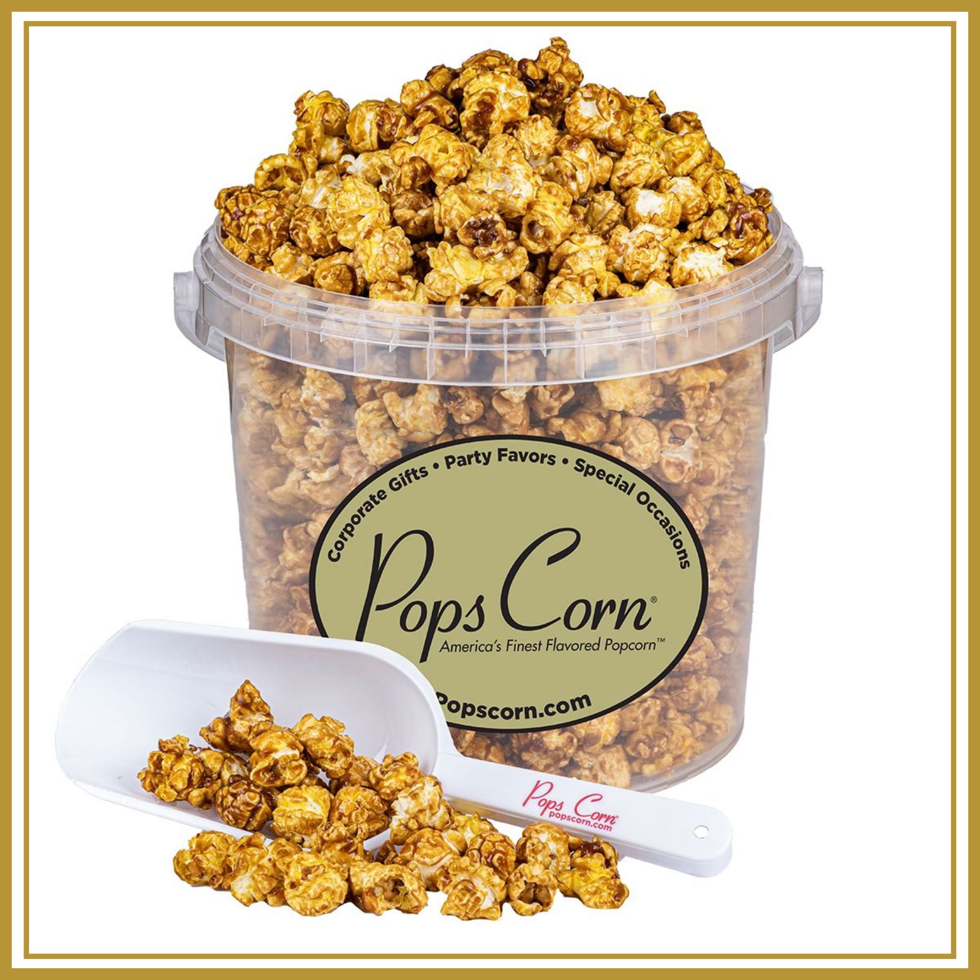 Pops Famous Caramel Popcorn Buckets Pops Corn