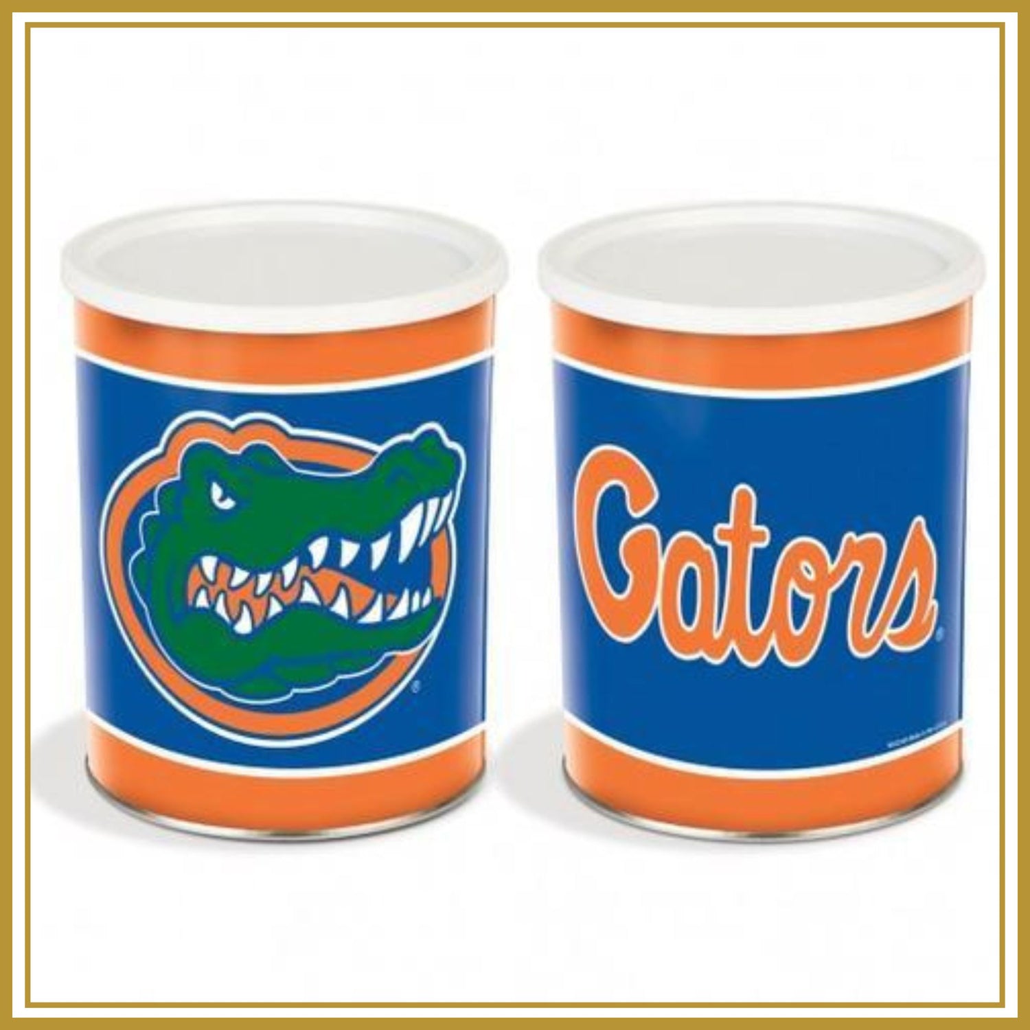 Florida Gators One Gallon-Free Shipping Sports Popcorn Tin vendor-unknown