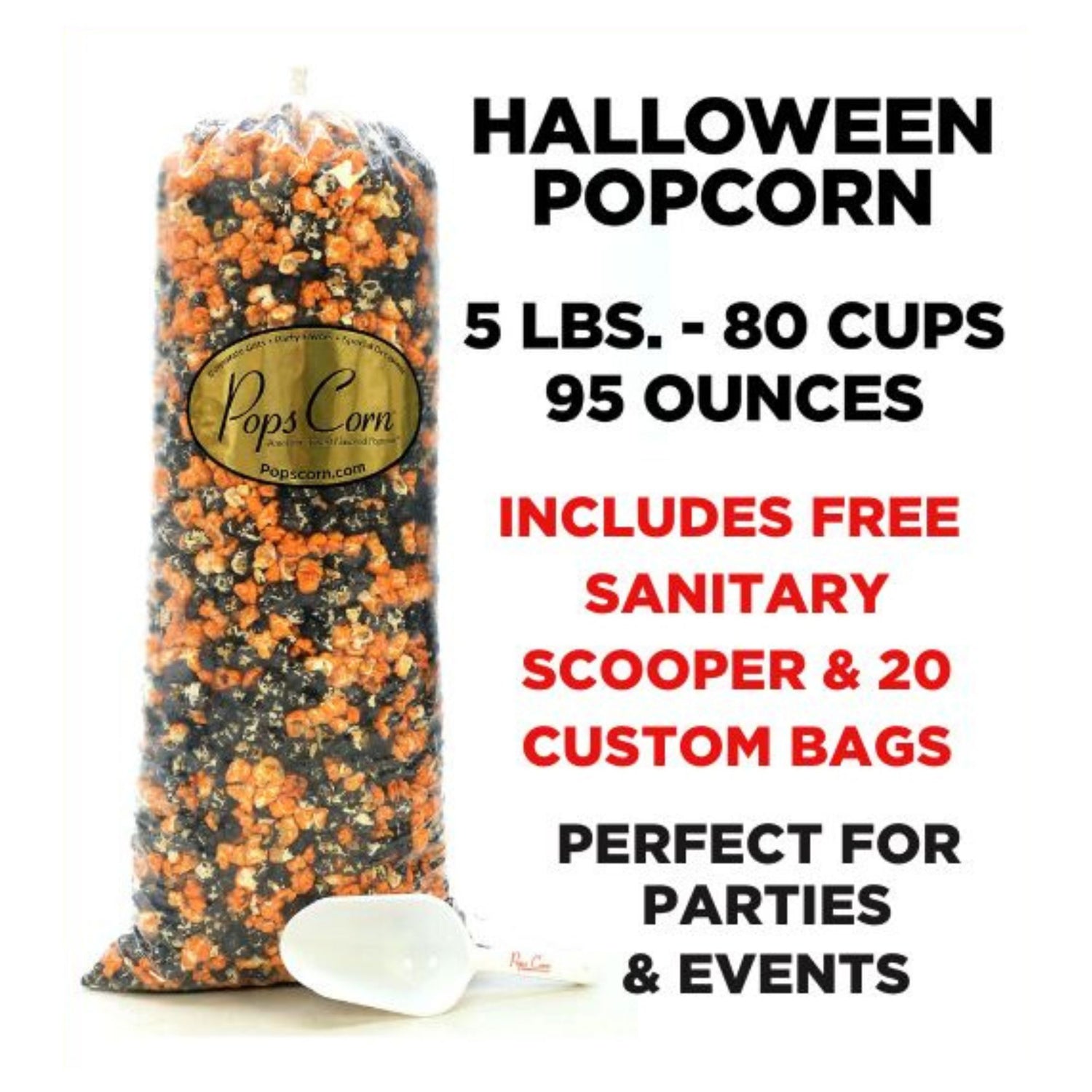 Bulk Halloween Popcorn Bulk Bags Pops Corn