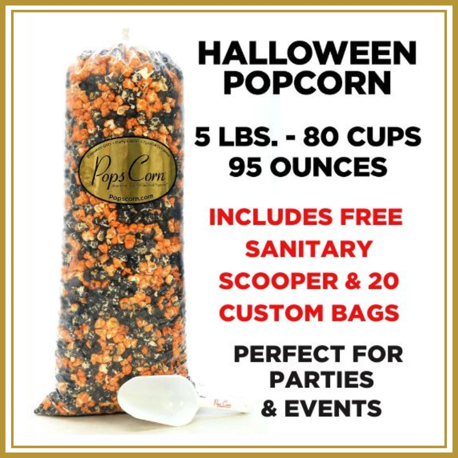 Bulk Halloween Popcorn Bulk Bags Pops Corn