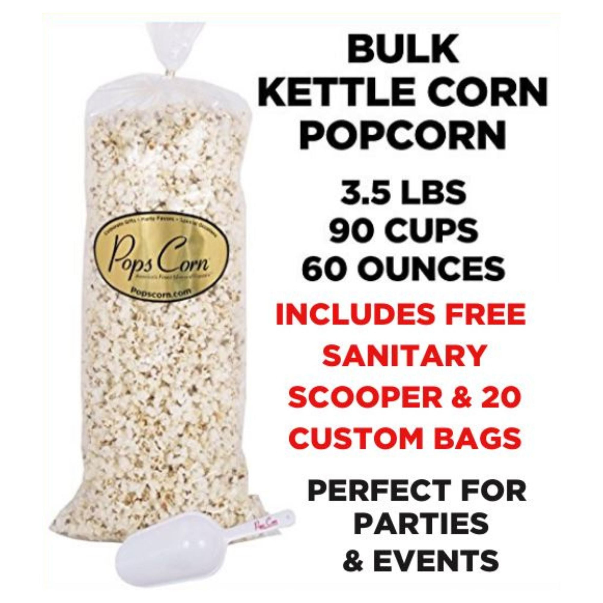 Bulk Kettle Corn Bulk Bags Pops Corn