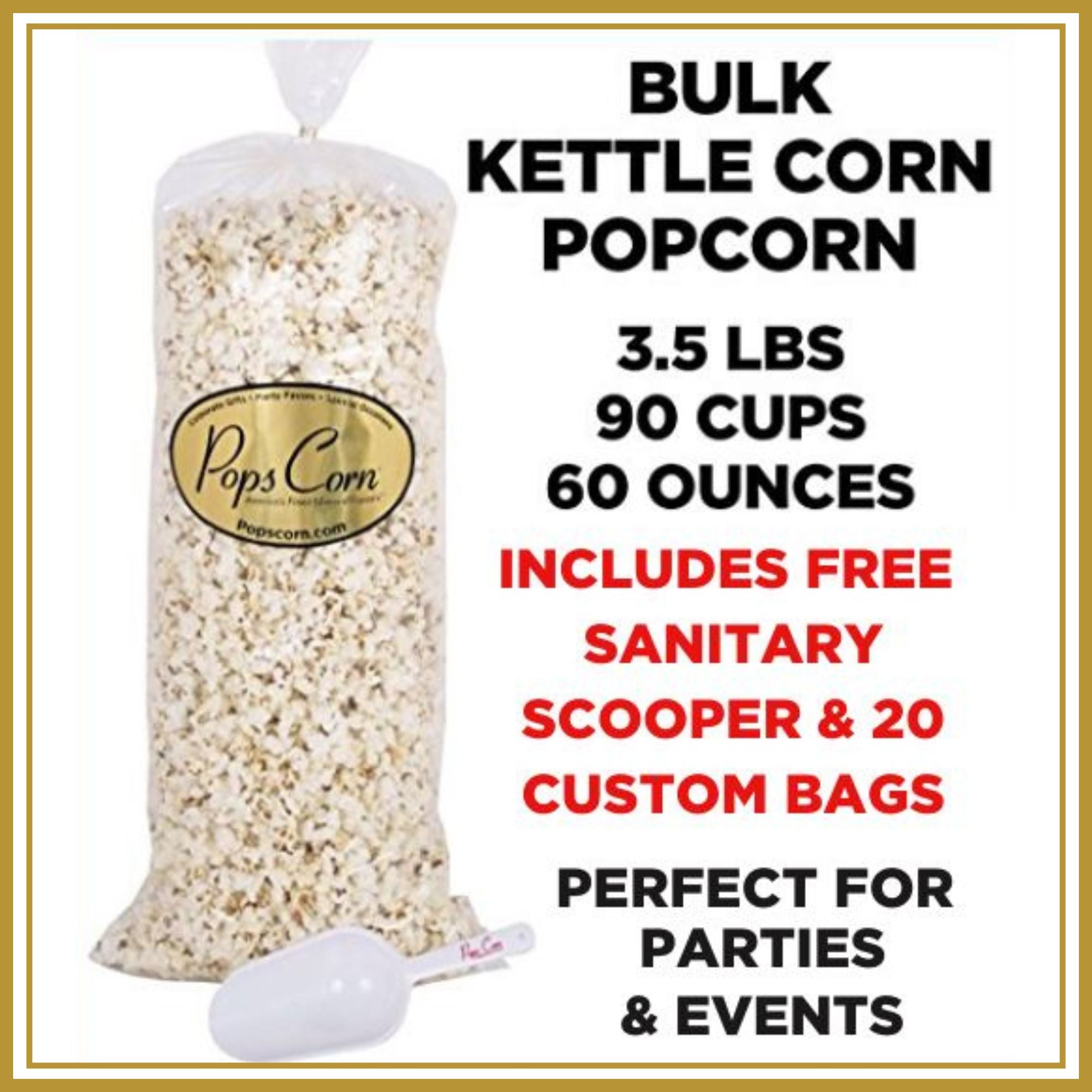 Bulk Kettle Corn Bulk Bags Pops Corn