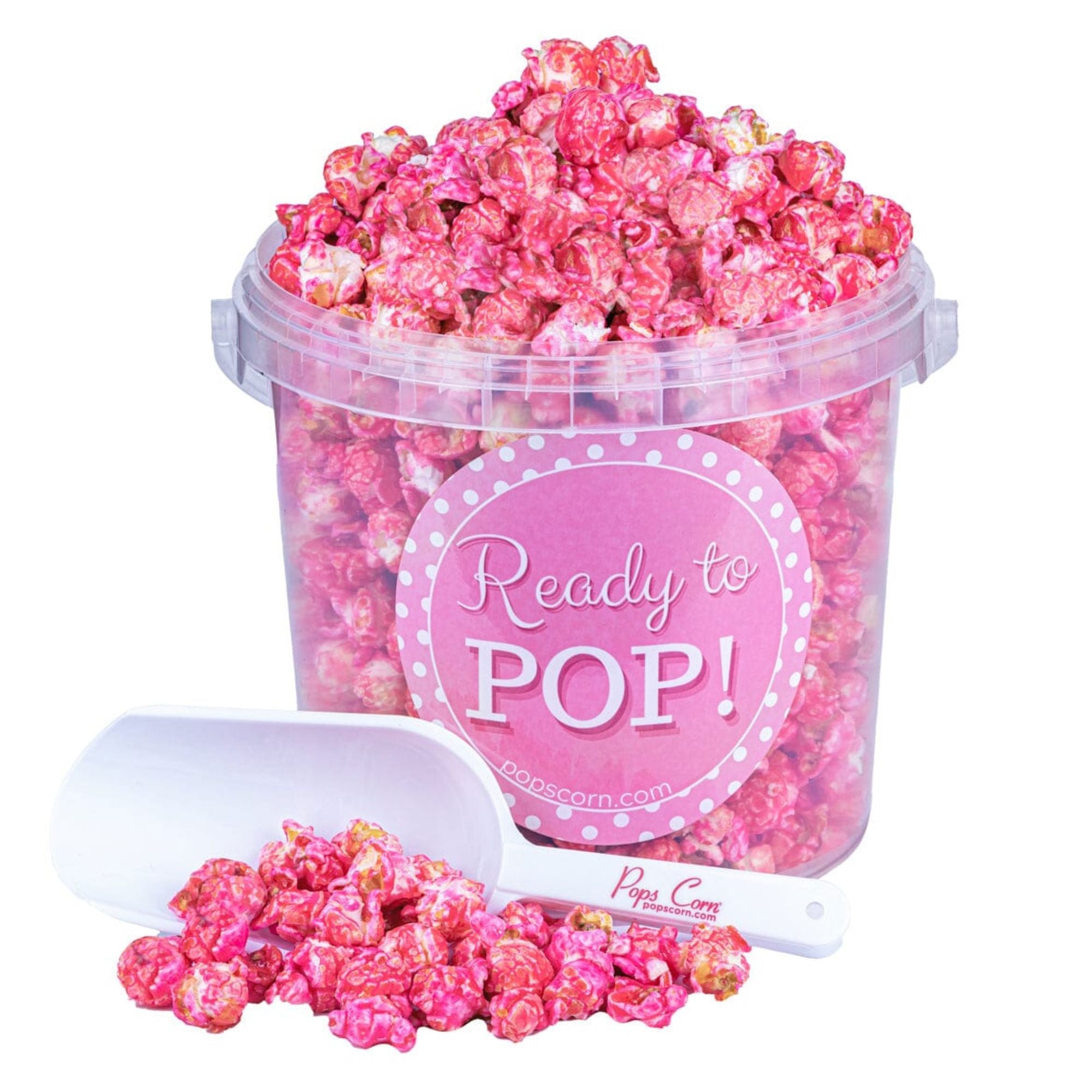 Pink Caramel Popcorn Buckets Pops Corn