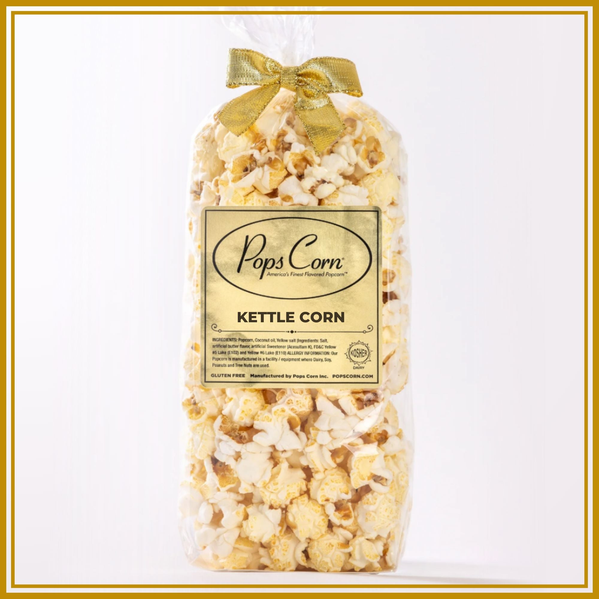 24 Pack-Gourmet Kettle Popcorn | Party Favor Bags | Pops Corn