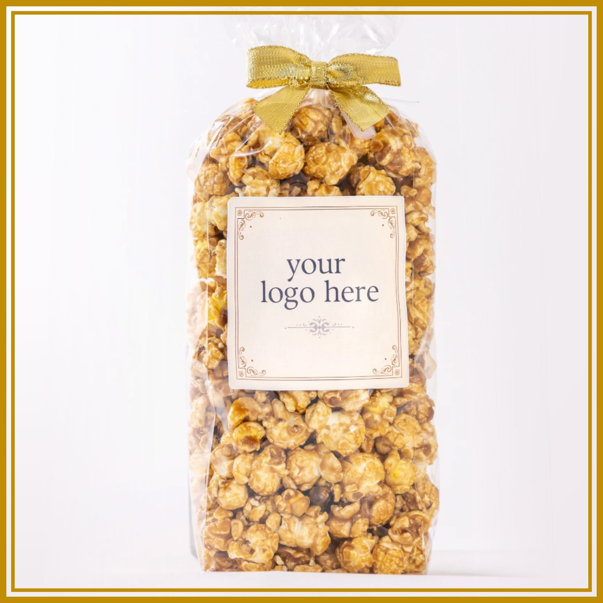 Custom Logo Popcorn Party Bags – 24 Pack Personalized Event Favors | Your Logo or Message Printed on Each Bag Party Favor New vendor-unknown