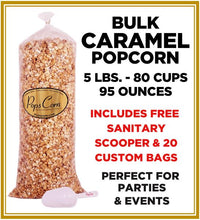 Load image into Gallery viewer, Pops Famous Gourmet Caramel Popcorn 🎖🎖🎖 Pops Bulk Popcorn Bags. Made fresh to order! ?✔ Pops Corn 