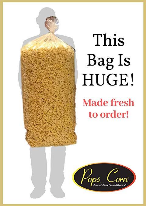 Original Popcorn-5 lbs Pops Bulk Popcorn Bags. Made fresh to order! ?✔ Pops Corn