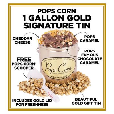 1 Gallon Signature Gold Signature Tins Pops Corn Default Title