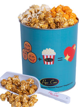 Load image into Gallery viewer, 1 Gallon Emoji-Free Shipping Signature Tins Pops Corn 