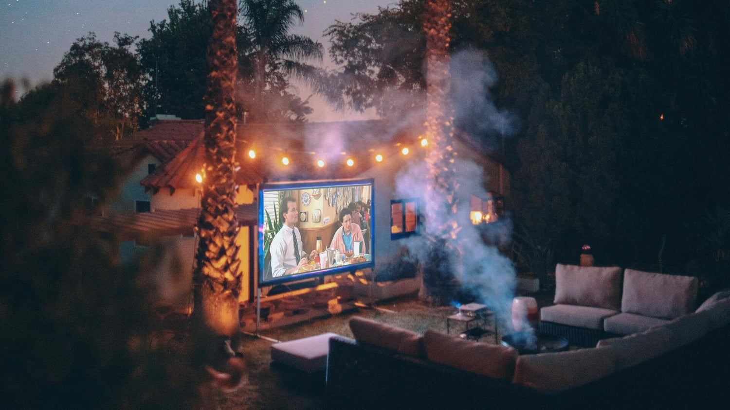 Creating the Ultimate Outdoor Movie Escape