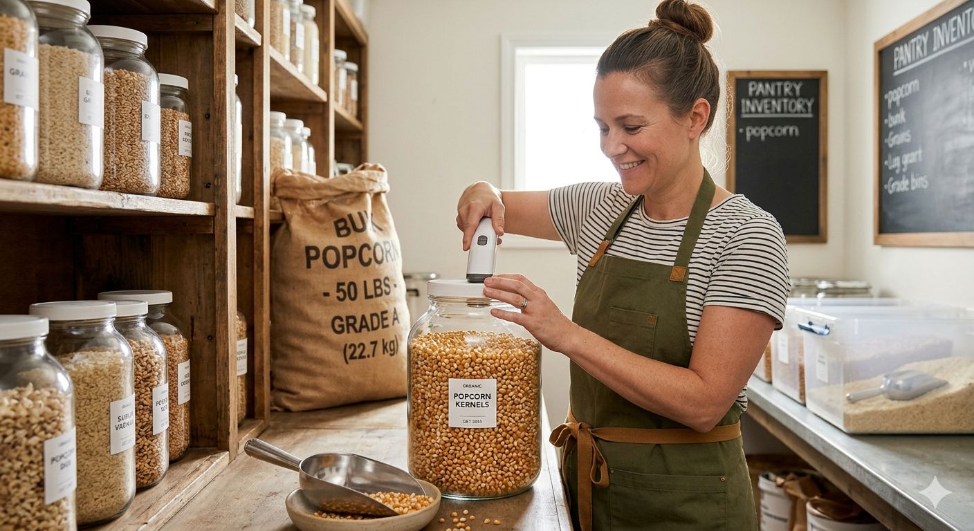 Freshness Secrets: How to Store Bulk Popcorn Like a Pro