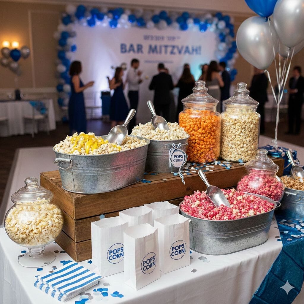 Mazel Tov Snacks: How Much Popcorn Do You Need for a Mitzvah?