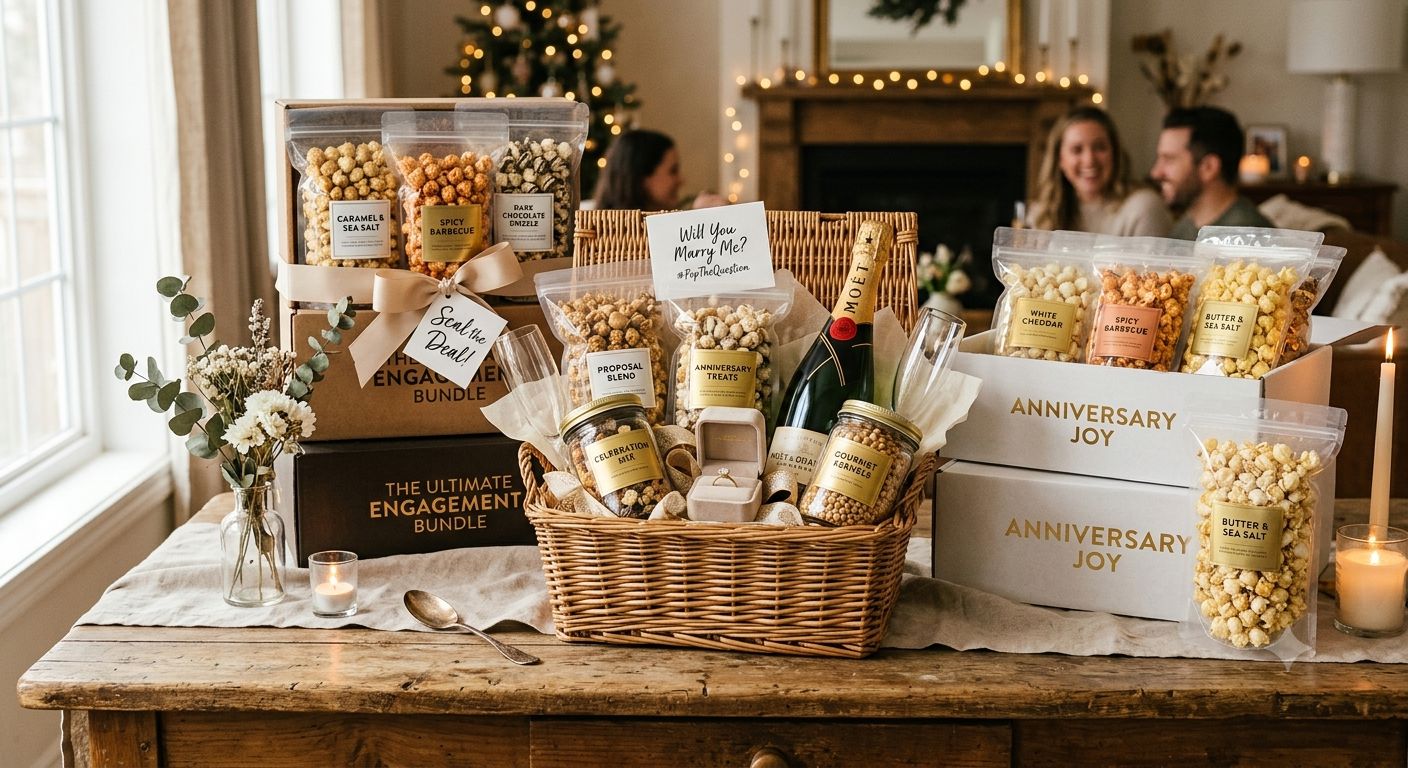 Pop the Question, Seal the Deal: Gourmet Popcorn Gift Ideas for Every Occasion