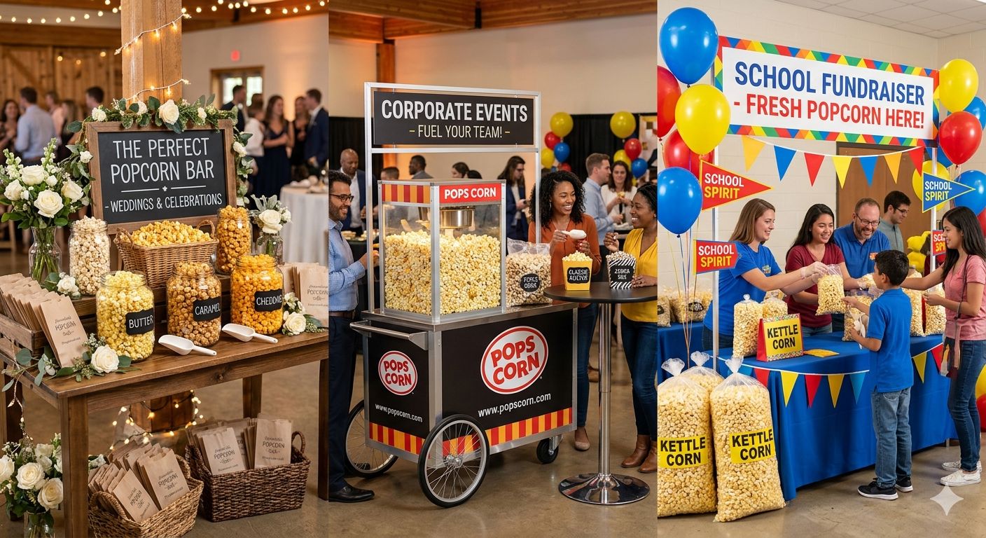 The Best Pre-Popped Bulk Popcorn Brands for Weddings, Schools, and Corporate Events