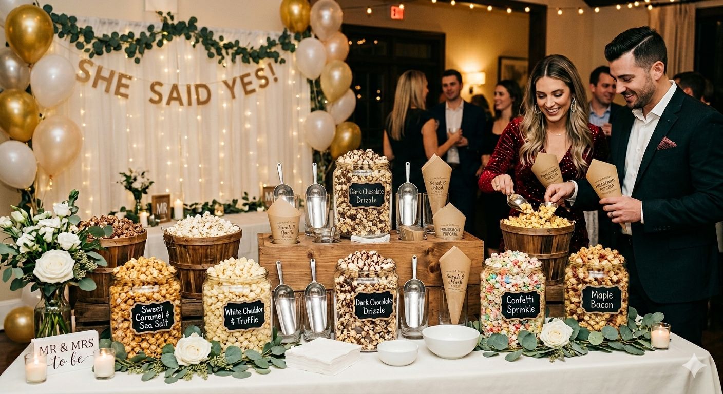 Celebrate Your "I Do" With a Gourmet Popcorn Crunch