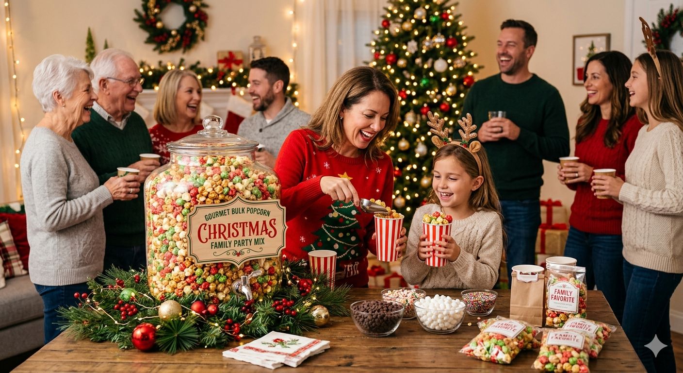 Deck the Halls with Gourmet Bulk Popcorn