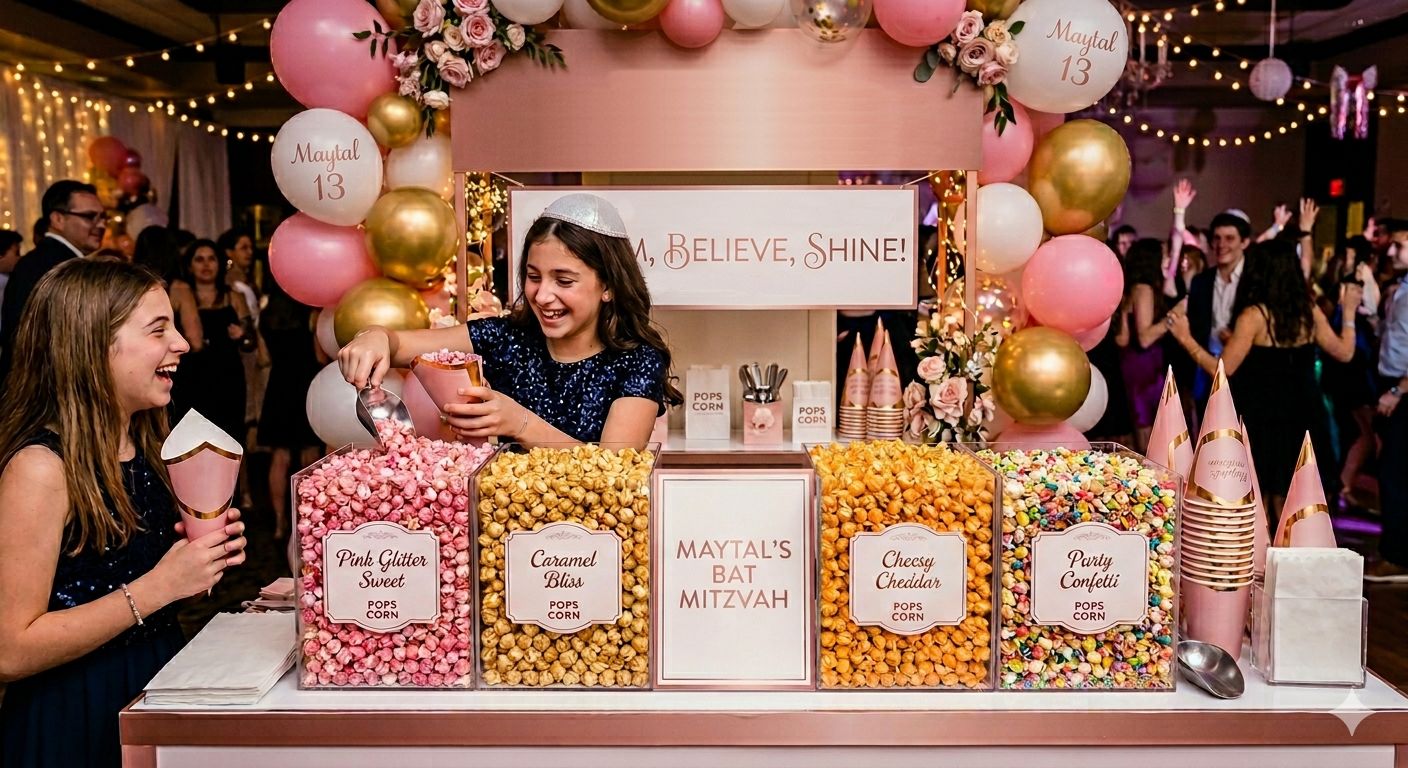 Make Her Big Day Even Sweeter: A Popcorn Station She'll Love