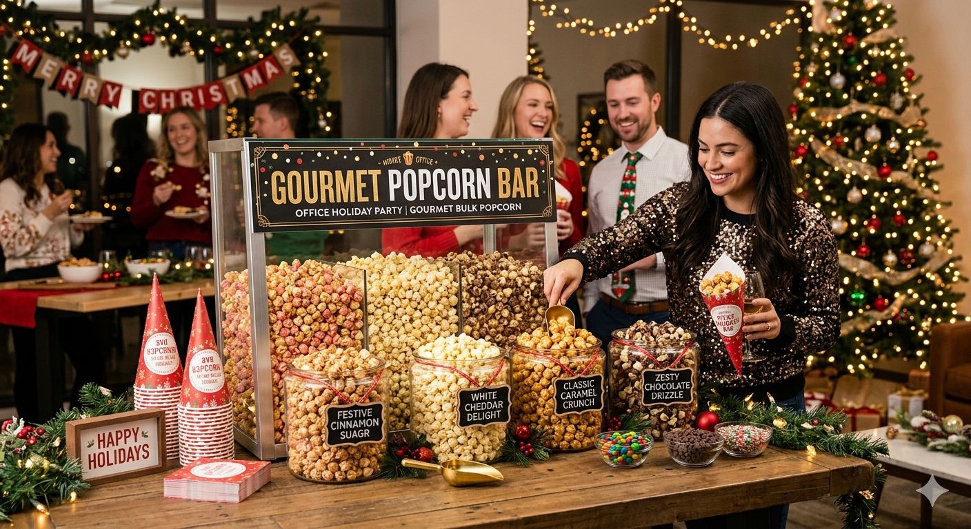Elevate Your Corporate Festive Season with Gourmet Bulk Popcorn