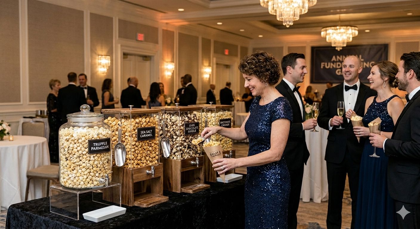 Elevate Your Gala or Fundraiser with Gourmet Bulk Popcorn