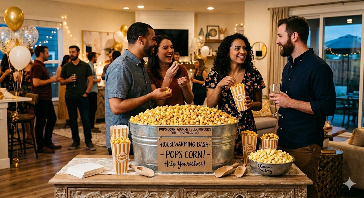 Celebrate Your New Home with Pops Corn!