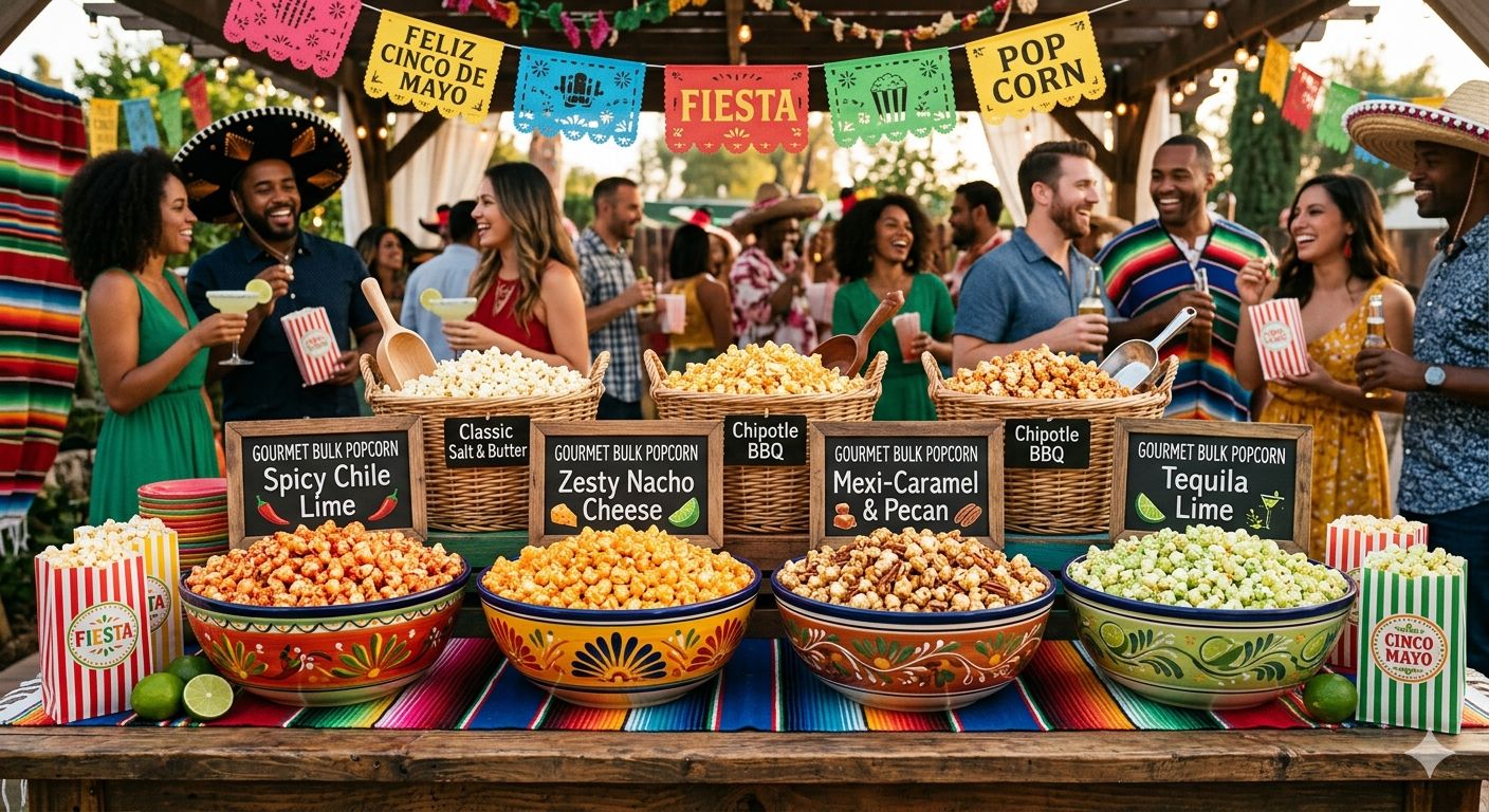 Spice Up Your Celebration with Gourmet Bulk Popcorn