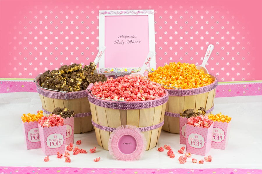 Pink & Blue Baby Shower Popcorn