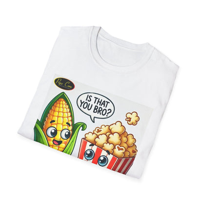 Is That You Bro? Popcorn &amp; Corn Funny T-Shirt T-Shirt Printify 