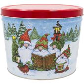 Load image into Gallery viewer, 2 Gallon Festive Gnome - Free Shipping Father&#39;s Day Tins vendor-unknown 