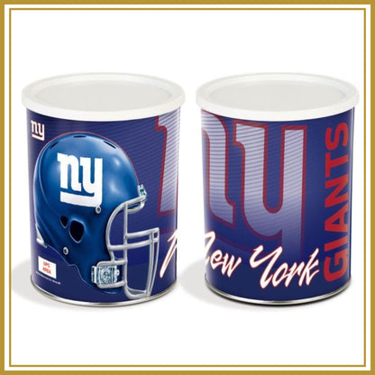 New York Giants One Gallon-Free Shipping Sports Popcorn Tin vendor-unknown 