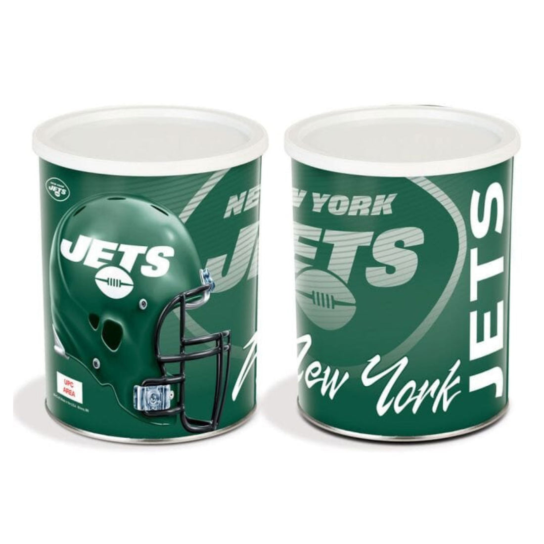 New York Jets One Gallon-Free Shipping Sports Popcorn Tin vendor-unknown 