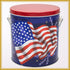 1 Gallon American Flag Signature Tins Pops Corn 