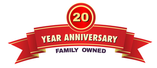 20 Year Anniversary Family Owned
