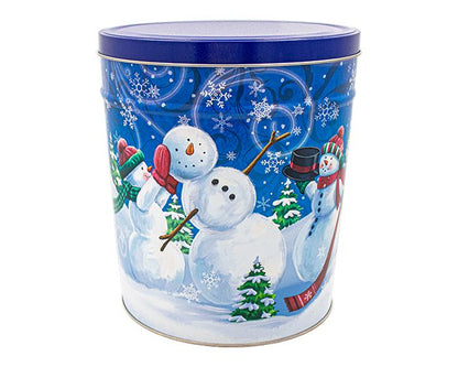 4 Gallon Feeling Frosty Tin – Choose Up to 3 Flavors | Holiday Gift Tin | Free Shipping | Pops Corn® Father&