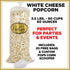 Bulk Gourmet White Cheese Popcorn Bulk Bags Pops Corn 