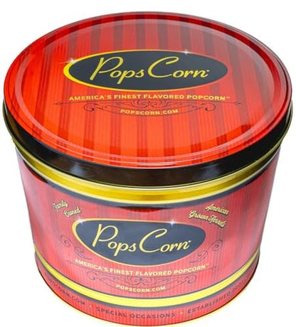 2 Gallon Pops Corn Tin-3 FLAVORS!-Free Shipping Valentine&