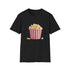 Popcorn Graphic T-Shirt — Movie Night Snack Tee T-Shirt Printify Black S 