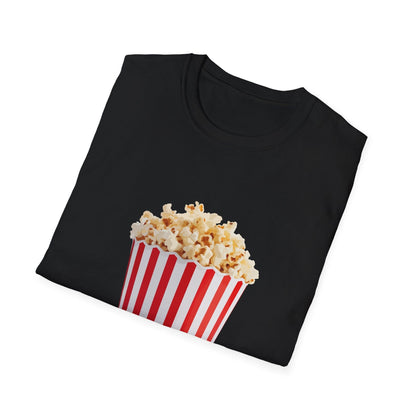 Popcorn Graphic T-Shirt — Movie Night Snack Tee T-Shirt Printify 