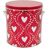 1 Gallon Hearts Popcorn Tin – Choose Up to 3 Flavors | Gourmet Gift Tin | Free Shipping | Pops Corn® Valentine&