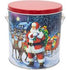 1 Gallon Santa-Free Shipping Holiday Tin Pops Corn 