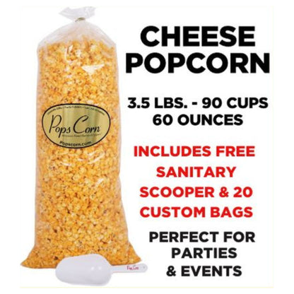 Bulk Gourmet Cheese Popcorn Bulk Bags Pops Corn 