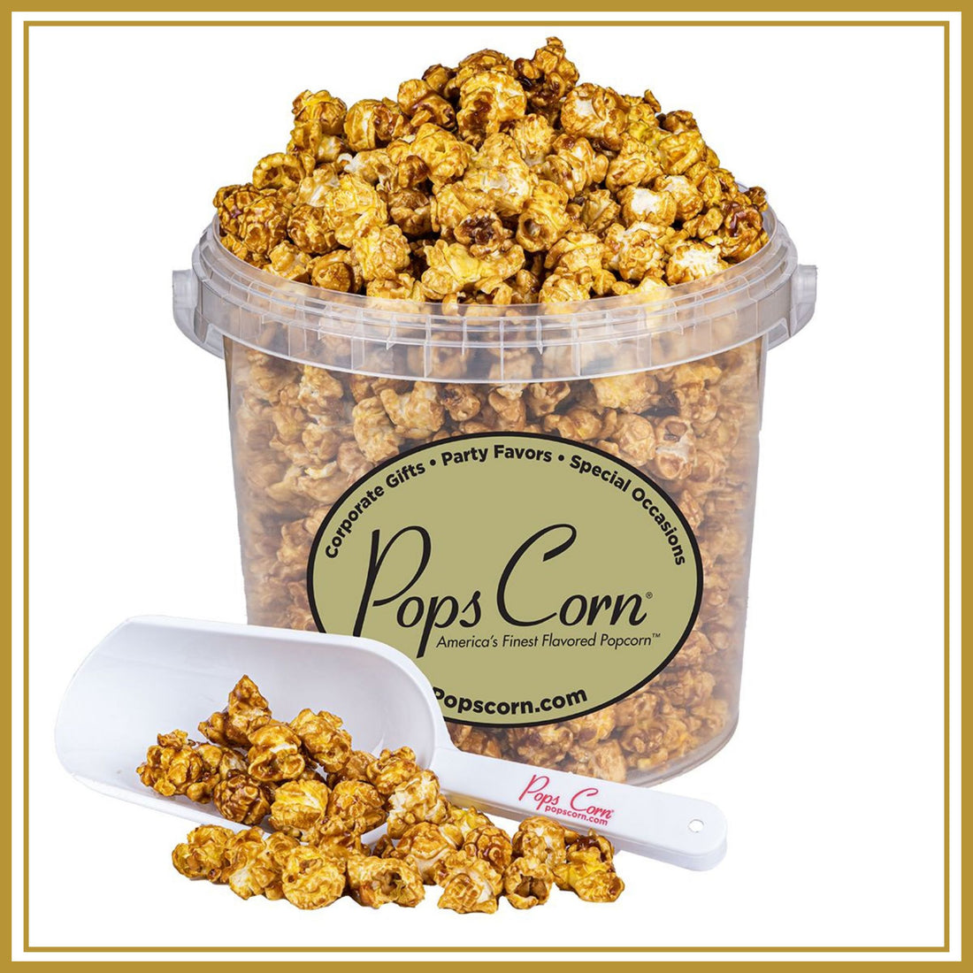 Pops Famous Caramel Popcorn Buckets Pops Corn 