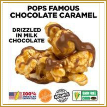 All Chocolate Caramel Popcorn Supplies Pops Corn 