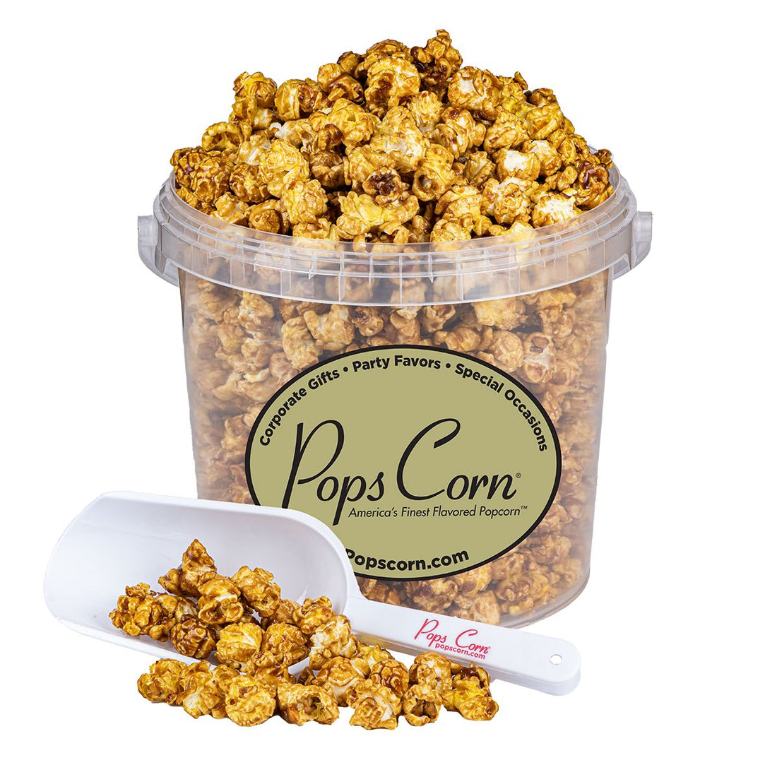 Caramel Container Pops Corn 