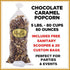 Chocolate Covered Caramel Popcorn – Bulk 5 lb (80 oz) Bag | Gourmet Popcorn for Events | Pops Corn® Bulk Bags Pops Corn 