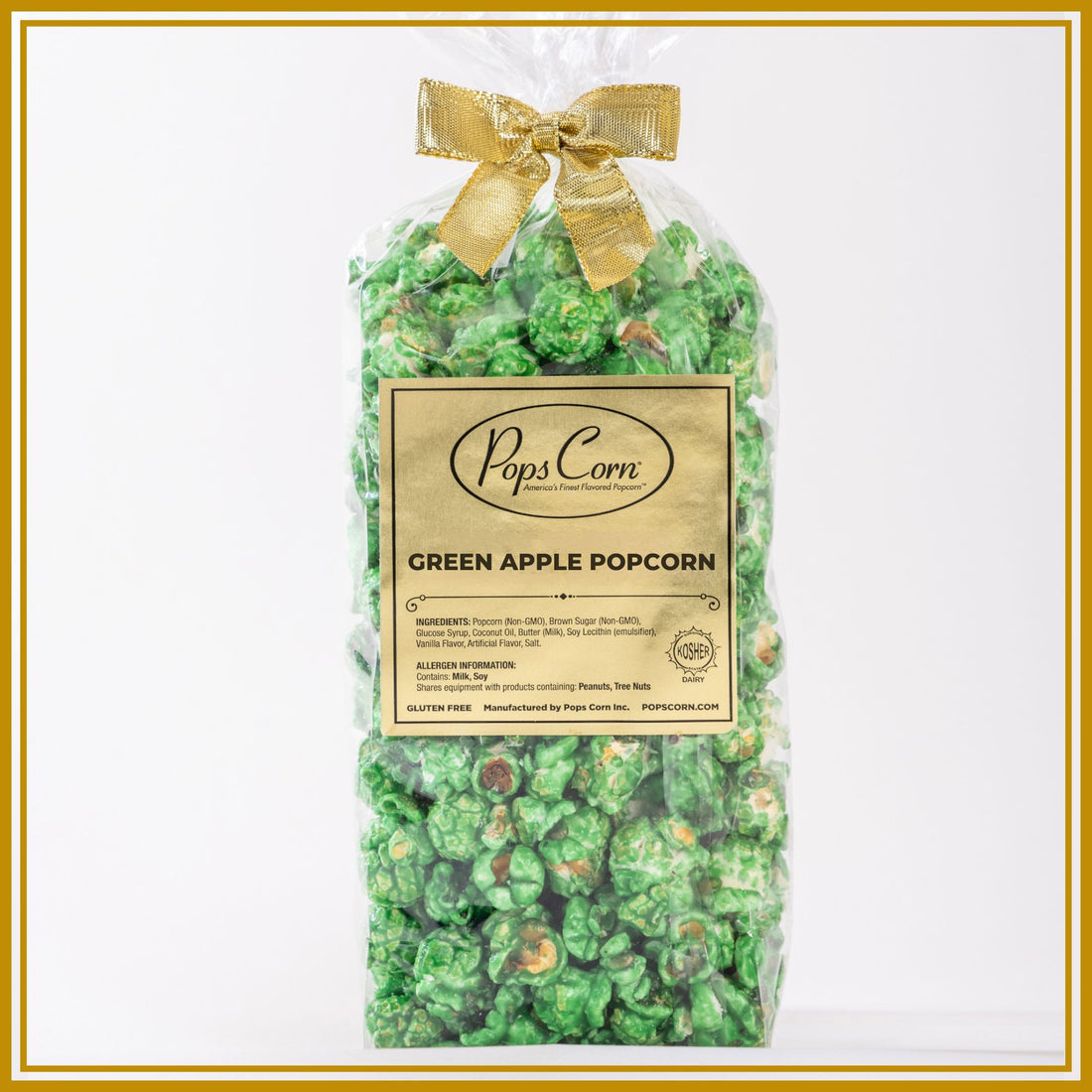 Green Gourmet Popcorn – 24 Pack Party Favor Bags | Wedding &amp; Event Popcorn | Pops Corn® Party Favor New vendor-unknown 