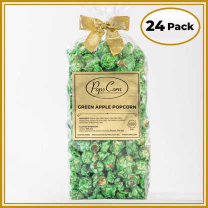 Green Gourmet Popcorn – 24 Pack Party Favor Bags | Wedding &amp; Event Popcorn | Pops Corn® Party Favor New vendor-unknown 