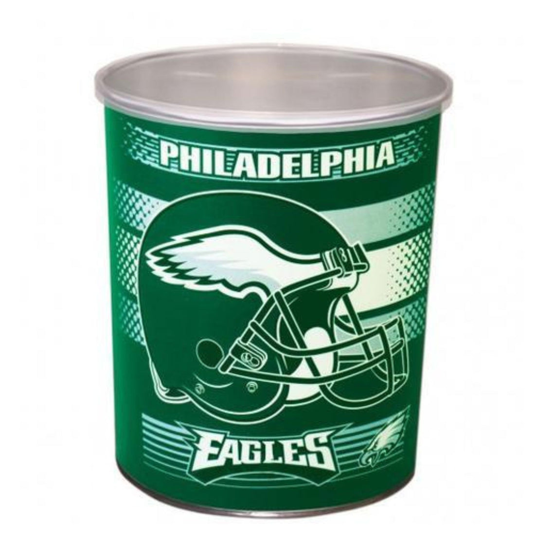 Philadelphia Eagles One Gallon-Free Shipping Sports Popcorn Tin vendor-unknown 