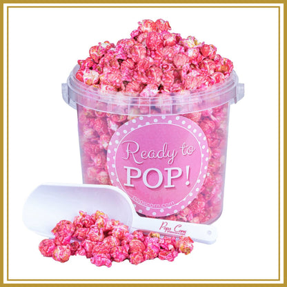 Pink Caramel Popcorn Buckets Pops Corn 